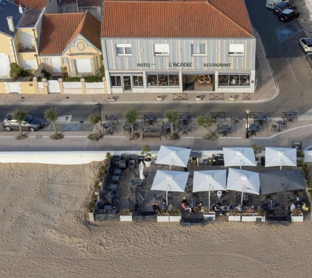 Acadie Saint Victor - Hotel Restaurant - Face Mer - Chatelaillon Plage Екстер'єр фото