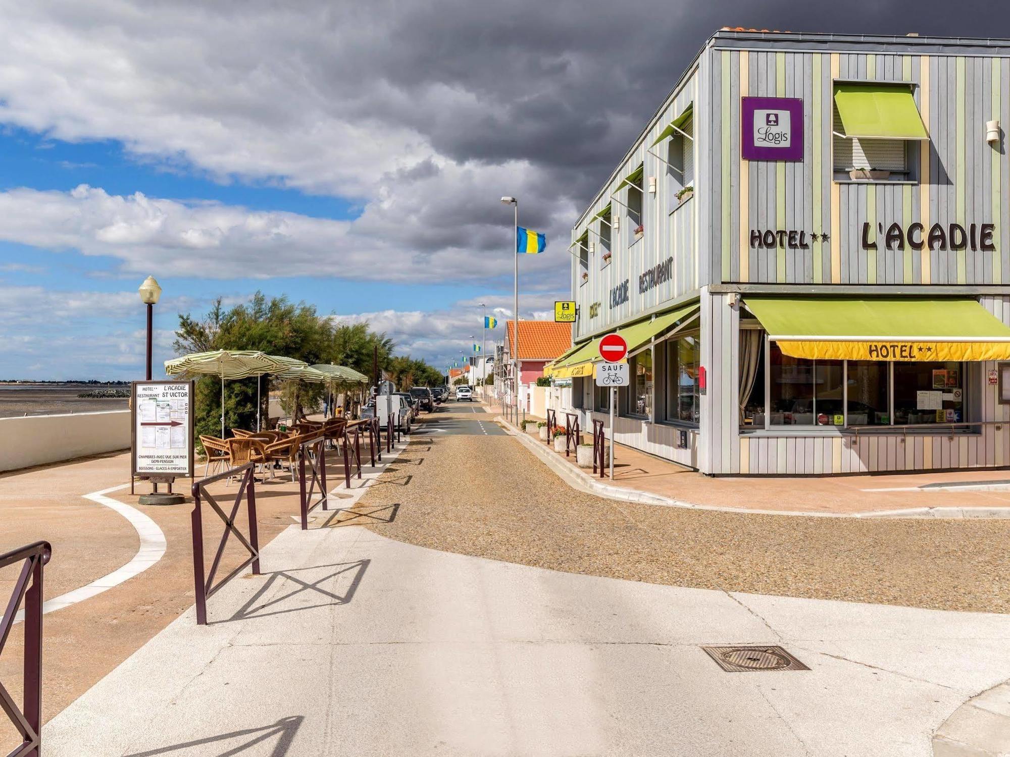 Acadie Saint Victor - Hotel Restaurant - Face Mer - Chatelaillon Plage Екстер'єр фото